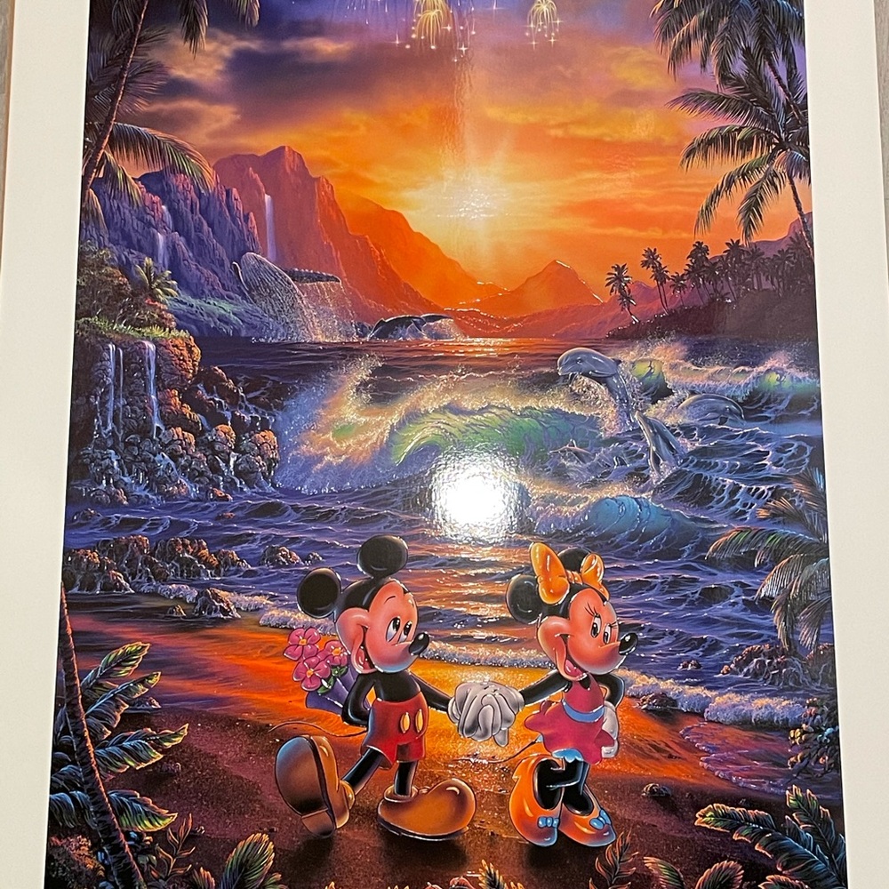 DISNEY Authentic “Seaside Romance” (value $6k)